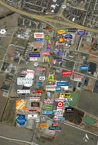 Owensboro Towne Center: 5101 Frederica St, Owensboro, KY 42301